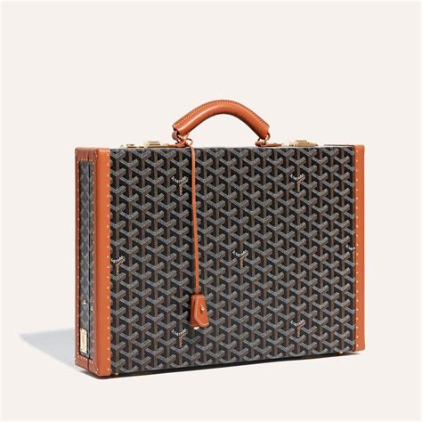 Manoir PM Document Case Maison Goyard.